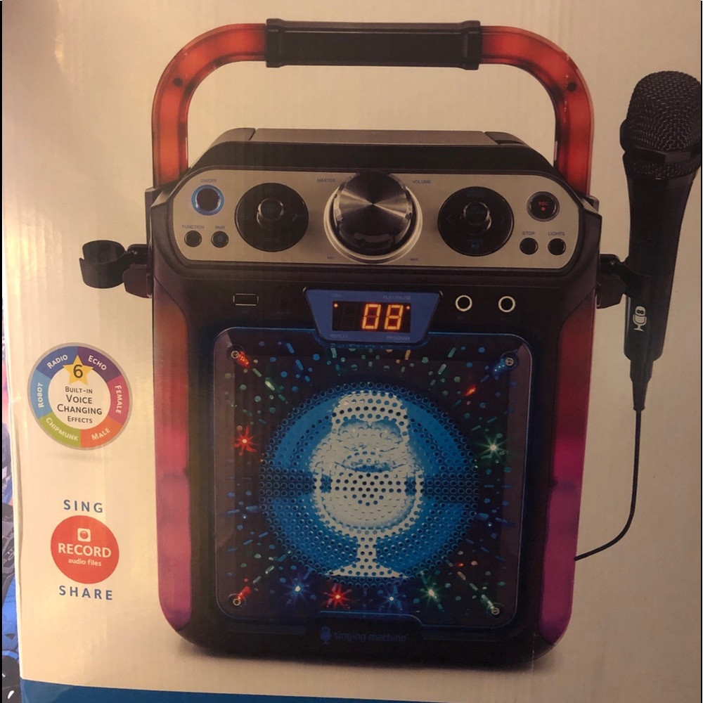 Bluetooth karaoke machine